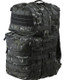 Kombat UK - 40L Medium Molle Assault Pack in Black Camouflage
