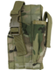 Kombat UK - Adjustable Molle Gun Holster with Magazine Pouch inBTP (British Terrain Pattern) Camouflage