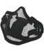 Kombat UK - Tactical Metal Mesh Airsoft Lower Face Mask in Black
