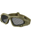 Kombat UK Spec-Ops Airsoft Mesh Adjustable Goggles in Desert Tan