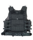 Kombat UK Cross Draw Adjustable Tactical Vest in Black Camo