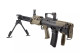 ICS L86A2 LSW Airsoft Rifle AEG with bipod in Black