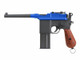 KWC M712 Full Metal CO2 Blowback Airsoft Pistol in Blue