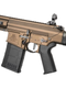 Ares Amoeba AR308M AEG Airsoft Rifle with Adjustable Hop-up in Bronze (AR-098E)