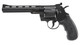 Hwasan 1312 Co2 Powered Metal Airsoft Revolver 6" in Black