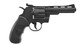 Hwasan 1312 Co2 Powered Metal Airsoft Revolver 4" in Black