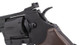 Hwasan 1312 Co2 Powered Metal Airsoft Revolver 4" in Black with Brown Grip