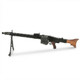 AGM MG42 WW2 Support Machine Gun (Full Metal) on bipod, side profile against a white background.