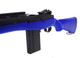 AGM A160-A2 Socom M14 Spring-Powered Action Sniper Rifle with Adjustable Hop-Up in Blue