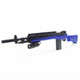 AGM A160-A2 Socom M14 Spring Sniper Rifle in Blue
