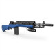 AGM A160-A2 Socom M14 Spring Sniper Rifle in Blue