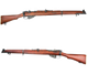 S&T Lee Enfield SMLE No. 1 Mk III Spring Powered Airsoft Rifle in Real Wood