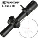 Skirmish Tactical - LR1-6X24IR 30MM SFP Red Illuminator LPVO Rifle Scope in Black