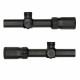 Skirmish Tactical - LR1-6X24IR 30MM SFP Red Illuminator LPVO Rifle Scope in Black