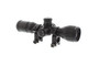 Skirmish Tactical - 3-9X32 AOCE Compact Airsoft Rifle Scope Half Mil Dot Illuminated in Black