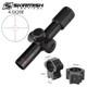 Skirmish Tactical - 4.5x20E Lightweight Compact Illuminated Airsoft Rifle Scope in Black