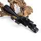 Skirmish Tactical - 6-24X50 AOEG Rifle Scope with Laser & Red Dot Sight in Black
