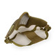 Skirmish Tactical - Lower Face Shield V5 Steel Mesh Airsoft Mask
