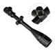 Skirmish Tactical 6-24X50 AOEG Hunting Rifle Scope with Scope Rings Illuminated in Black