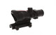 Skirmish Tactical - 4x32 Prism Rifle Scope Fibre Optic Illuminated BDC Reticle Diopter Adjustment in Black