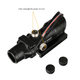 Skirmish Tactical - 4x32 Prism Rifle Scope Fibre Optic Illuminated BDC Reticle Diopter Adjustment in Black