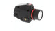 Skirmish Tactical - 150 Lumen LED Flashlight and Red Laser Sight Integrated Combo For AR AK Picatinny Rail System