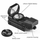 Skirmish Tactical - Adjustable ST-105 Red Dot Reflex Sight Holographic Scope in Black