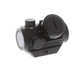 Skirmish Tactical Adjustable TSR 1X25 Red Dot Reflex Sight Holographic Scope in Black
