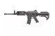 Golden Eagle MCR 6672 LMG Airsoft AEG Rifle with Adjustable Stock in Black