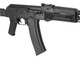 LCT Airsoft MRK-105 AEG Airsoft Rifle with Folding Stock in Tactical Black