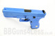 HFC HG-185 Gas Blowback Semi Auto Airsoft Pistol in Blue