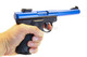 KJ Works Ruger MK1 Airsoft Gas Pistol in Dual-Tone Blue