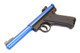 KJ Works Ruger MK1 Airsoft Gas Pistol in Dual-Tone Blue