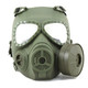 XRI - Adjustable Airsoft Gas Face Mask in Green