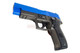 HFC HG175 Sig Sauer P226 Metal Gas Blowback Airsoft Pistol in Dual Tone Blue