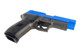 HFC HG175 Sig Sauer P226 Metal Gas Blowback Airsoft Pistol in Dual Tone Blue