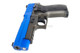 HFC HG175 Sig Sauer P226 Metal Gas Blowback Airsoft Pistol in Dual Tone Blue