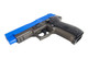 HFC HG175 Sig Sauer P226 Metal Gas Blowback Airsoft Pistol in Dual Tone Blue