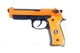 HFC HG 192 Full Metal Gas-Powered Airsoft Pistol in Orange