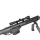 Galaxy G31 M82A1 Bolt Action Airsoft Sniper Rifle in Tactical Black