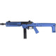 Vorsk VMP-2MCR Gas Blowback Airsoft Rifle with Fixed Long Stock in Dual Tone Blue