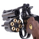 King Arms 357 Evil Gas 4" Full Metal Airsoft Revolver in Black