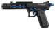 Lancer Tactical Tandemkross CTHULHU Gas Blowback Airsoft Pistol in Black/Blue