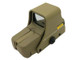 ACM 551 Holographic Reflex Sight with Red and Green Dot in Desert Tan