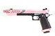 Vorsk Hi Capa TITAN 7" Gas Blowback Airsoft Pistol in Pink