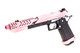 Vorsk Hi Capa TITAN 7" Gas Blowback Airsoft Pistol in Pink