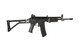 ICS Israeli Galil AEG Airsoft Rifle with Folding Stock in Full Black