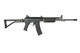 ICS Israeli Galil AEG Airsoft Rifle with Folding Stock in Full Black