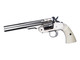 ASG Schofield 6" Full-Metal Airsoft Revolver in Silver with Ivory Grip (19795)