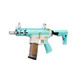 G&G CM16 Batto CQB Combat Machine Airsoft AEG Rifle in Macaron Blue